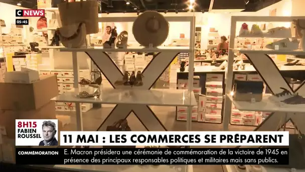 Déconfinement : une galerie marchande se prépare à la réouverture