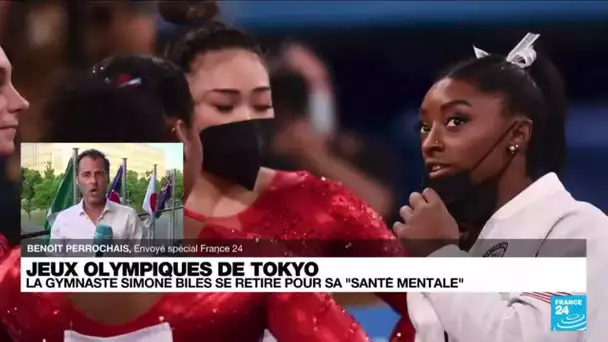 Jeux olympiques de Tokyo : la gymnaste Simone Biles se retire pour sa "santé mentale"