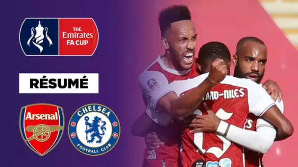 Résumé : Avec un Aubameyang majestueux, Arsenal s’offre la FA Cup contre Chelsea