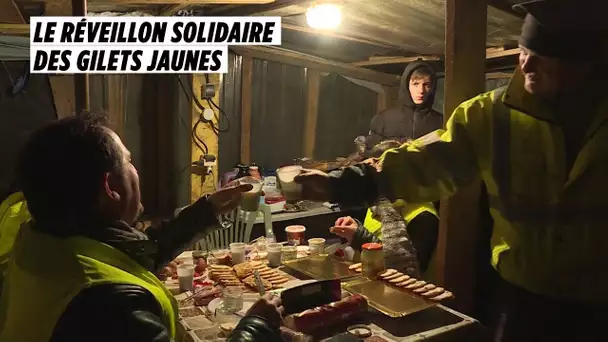 Le réveillon solidaire des Gilets Jaunes