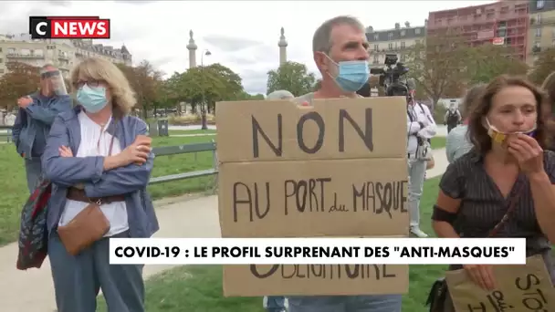 Covid-19 : le profil surprenant des "anti-masques"