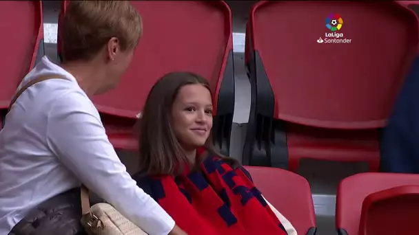 Calentamiento CA Osasuna vs R. Valladolid CF