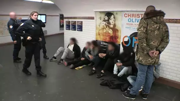 Métro Parisien | Crack, pickpockets | La guerre est déclarée