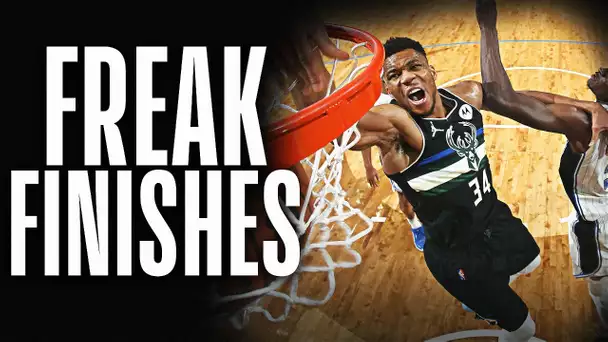 Giannis' "Freak" Plays At The Rim 💥