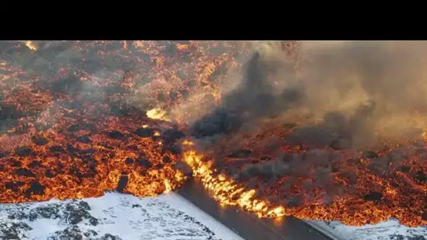 L'Islande face à une nouvelle éruption volcanique