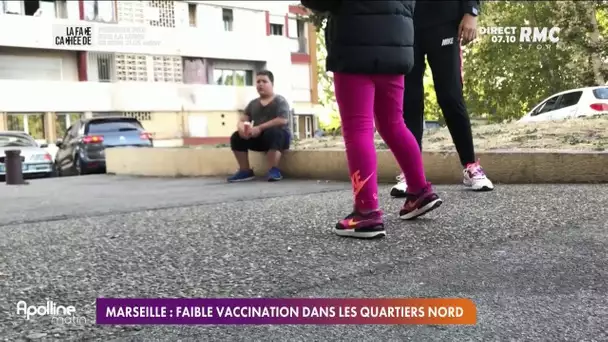 Marseille: Pourquoi y a-t-il un faible taux de vaccination dans les quartiers nord ?