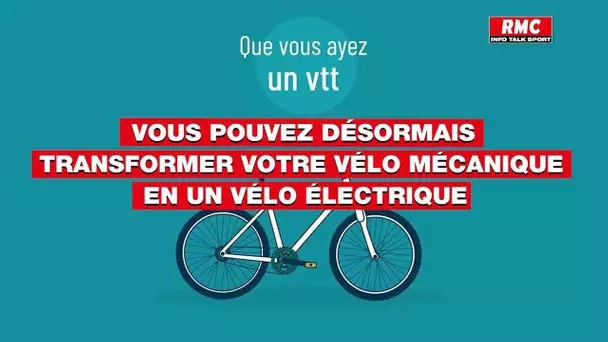 Vous pouvez désormais transformer votre vélo mécanique en un vélo électrique