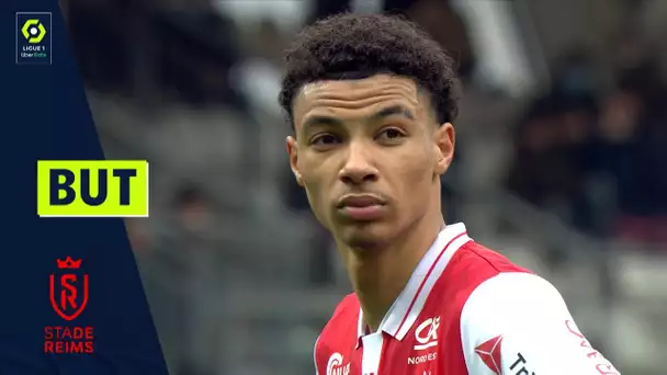 But Hugo EKITIKE (40' - SdR) STADE DE REIMS - FC GIRONDINS DE BORDEAUX (5-0) 21/22