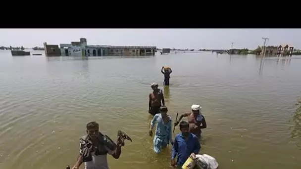 Au Pakistan, l'eau se retire progressivement après les inondations meurtrières