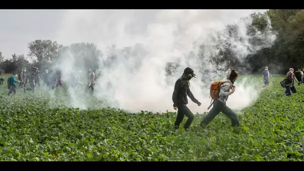 Deux-Sèvres : encore 2.000 personnes rassemblées contre la «bassine»