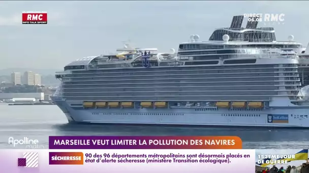 "Quand c'est pollué, on a des maux de tête": Marseille en guerre contre les navires de croisières