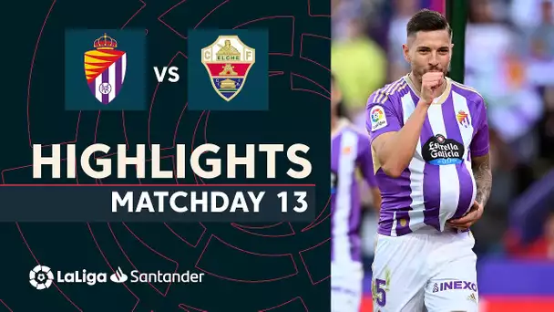 Resumen de Real Valladolid vs Elche CF (2-1)