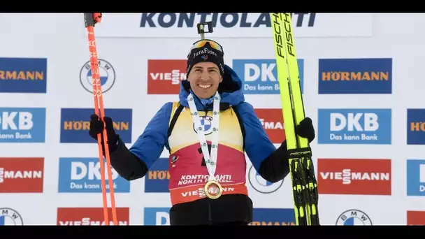 Biathlon : Quentin Fillon Maillet remporte la Coupe du monde pour la première fois de sa carrière