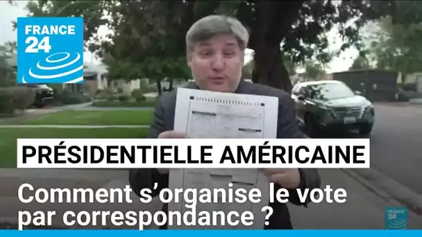 Présidentielle américaine : comment s’organise le vote par correspondance ? • FRANCE 24