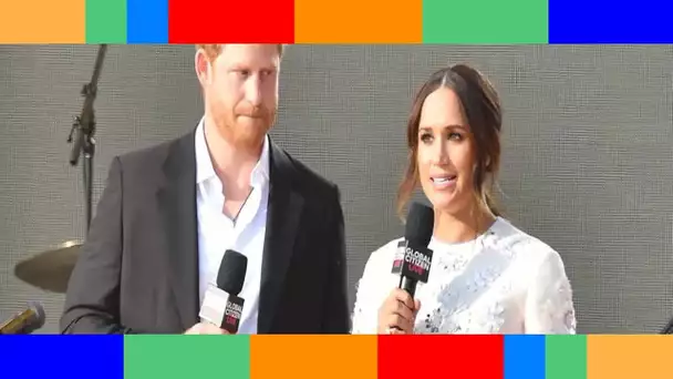 Meghan et Harry  leur rencontre top secrète avec un célèbre couple hollywoodien…