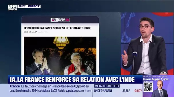 Vu sur le web : IA, la France renforce sa relation avec l'Inde