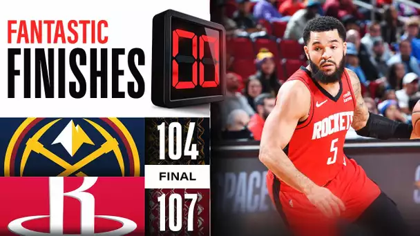 Final 4:50 WILD ENDING Nuggets vs Rockets | November 12, 2023