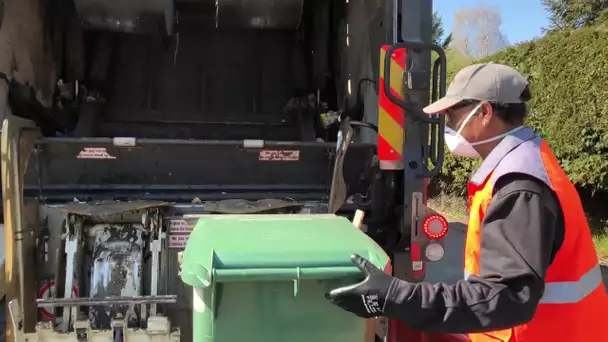 Coronavirus : à Limoges les poubelles vertes sont ramassées, pas les bleues