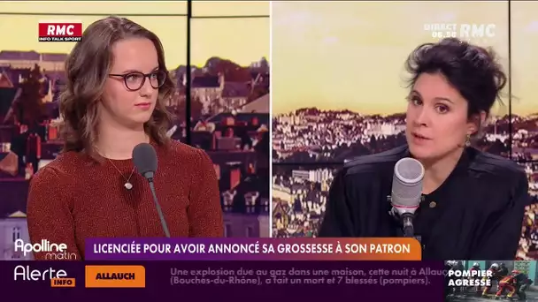 Mathilde a été virée après avoir annoncé à soin patron qu'elle était enceinte