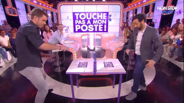 Cyril Hanouna affronte le champion de tennis Stanislas Wawrinka au ping-pong !