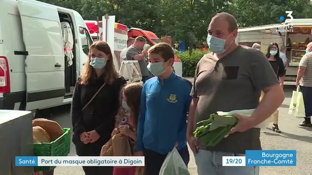 Digoin : le masque obligatoire dans certains lieux