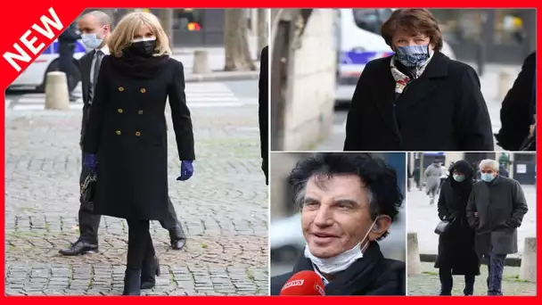 ✅  Brigitte Macron, Roselyne Bachelot… Leur ultime hommage à Robert Hossein