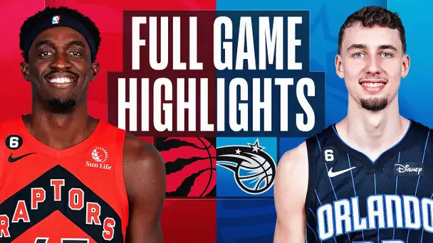 RAPTORS at MAGIC | NBA FULL GAME HIGHLIGHTS | December 9, 2022