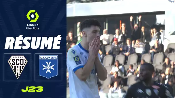 ANGERS SCO - AJ AUXERRE (1 - 1) - Résumé - (SCO - AJA) / 2022/2023