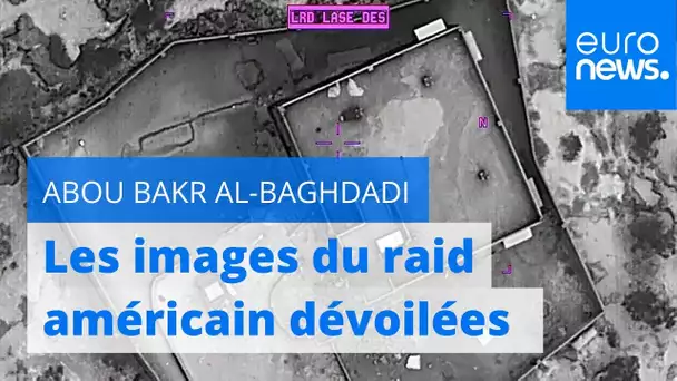 Les premières images du raid contre Abou Bakr al-Baghdadi