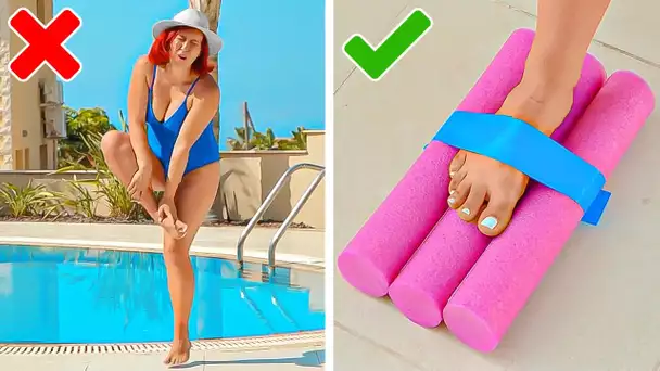 Astuces de génie pour la plage et la piscine pour tout le monde