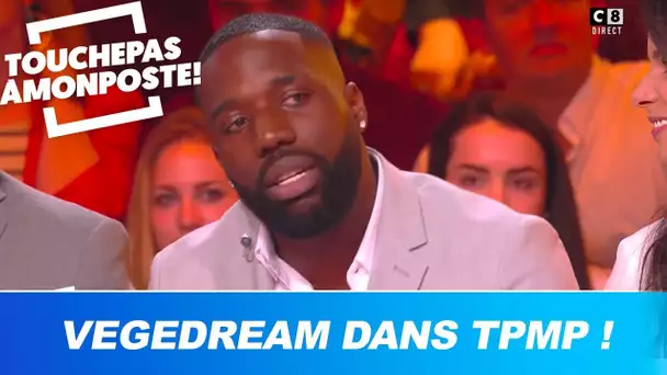 Vegedream se confie dans TPMP : "Je suis très nul au foot"