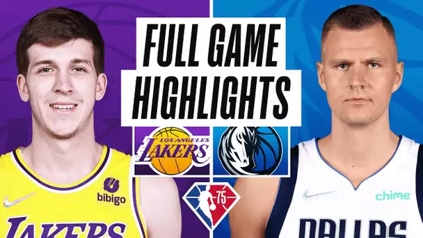 LAKERS at MAVERICKS | FULL GAME HIGHLIGHTS | December 15, 2021