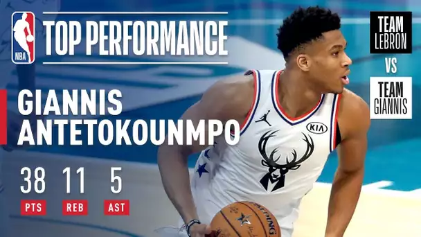 Giannis Puts On Historic All-Star Performance In Charlotte | 2019 NBA All-Star