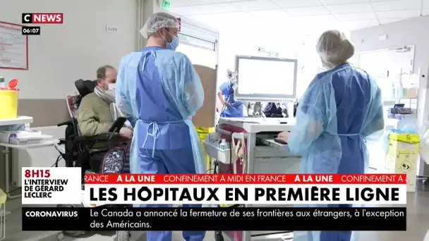 Coronavirus : les hôpitaux en première ligne