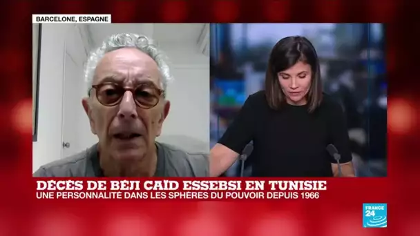 Décès du président tunisien : "il a joué un rôle fondamental à un moment où la Tunisie dérivait."