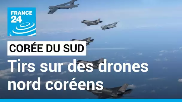 La Corée du Sud assure avoir tiré sur des drones nord-coréens après une incursion • FRANCE 24