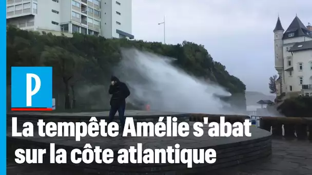 Tempête Amélie : 140.000 foyers privés d'électricité