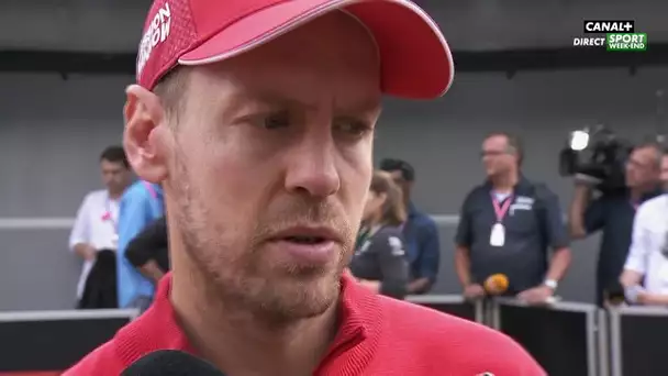 Réaction de Vettel