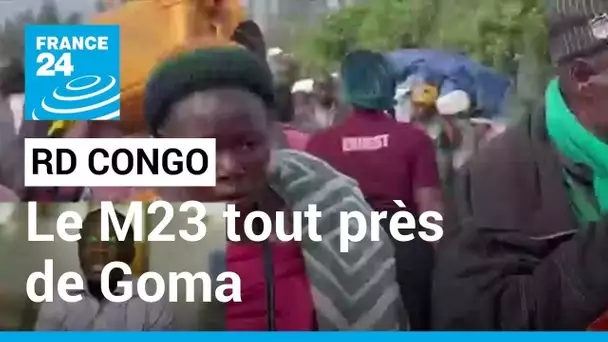 RD Congo : violents combats entre le M23 et l'armée congolaise près de Goma • FRANCE 24