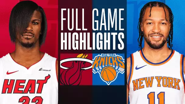 HEAT at KNICKS | FULL GAME HIGHLIGHTS | January 27, 2024