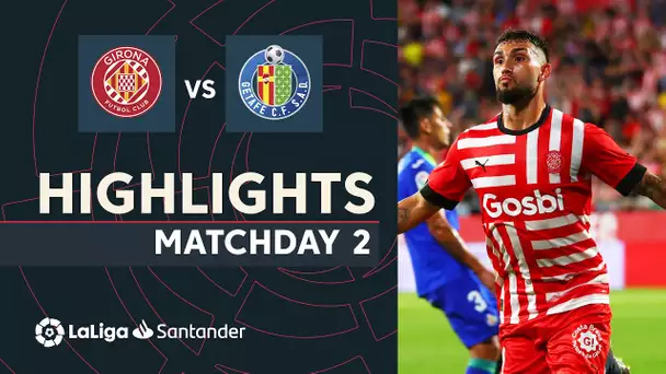 Resumen de Girona FC vs Getafe CF (3-1)