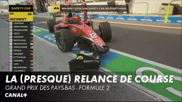 La (presque) relance de course du Grand Prix des Pays-Bas en F2