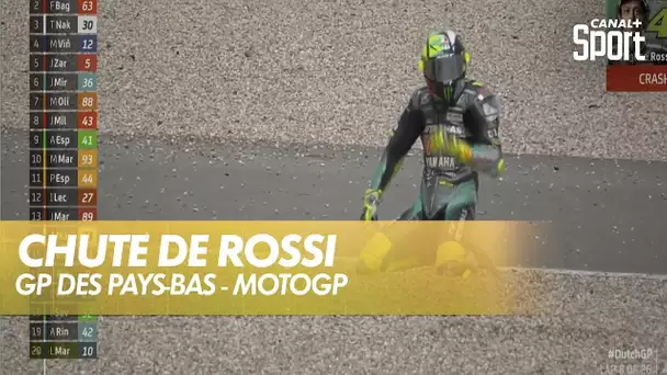 Valentino Rossi chute