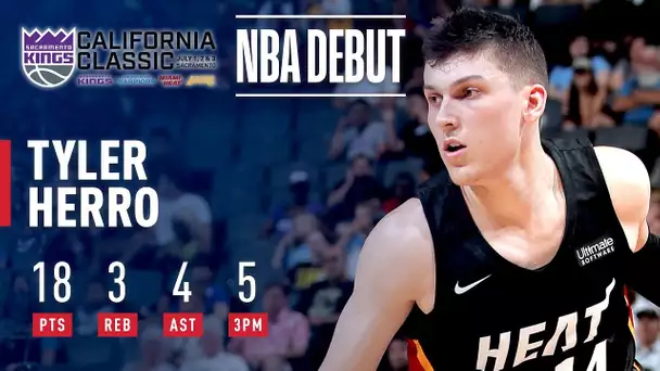 Tyler Herro Heats Up In NBA Summer League Debut | 2019 California Classic