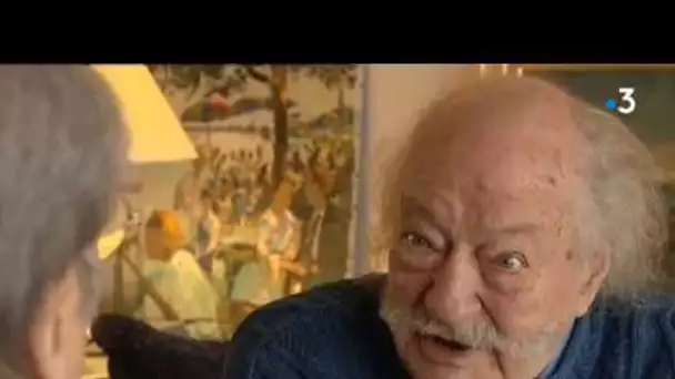 Le portrait d&#039;Abel Leblanc, artiste de 90 ans à Roubaix en 2009