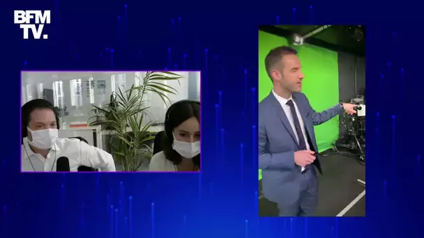 Les coulisses de la météo BFMTV  sur Twitch