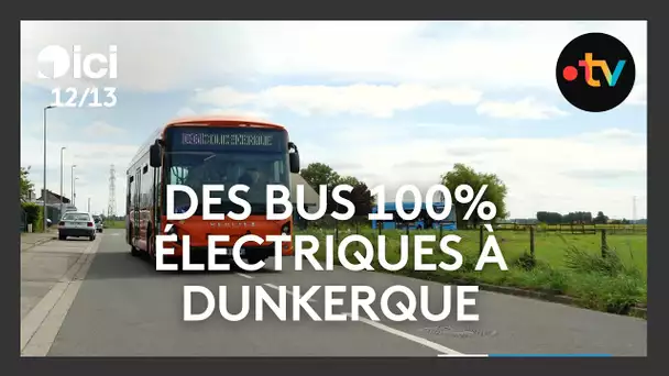 La modernisation du réseau de transport Dunkerque avec des bus 100% électriques