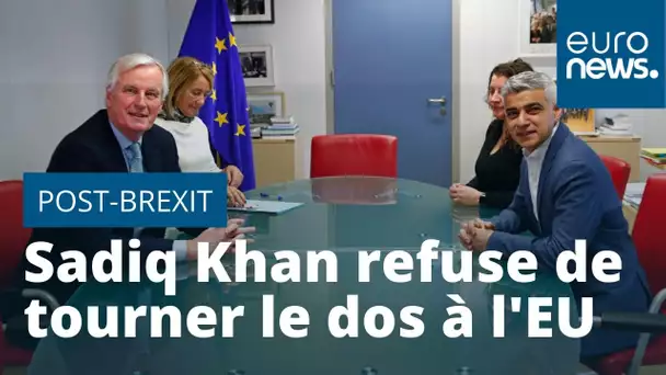 Le maire de Londres en visite à Bruxelles, il se refuse à tourner le dos à l'Europe