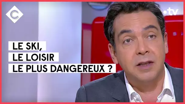 Les chiffres noirs des accidents de ski - C à vous - 20/01/2022