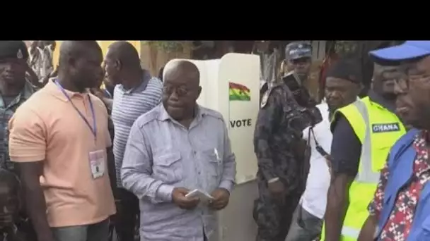 Présidentielle au Ghana : Nana Akufo-Addo réélu avec 51,59% des voix